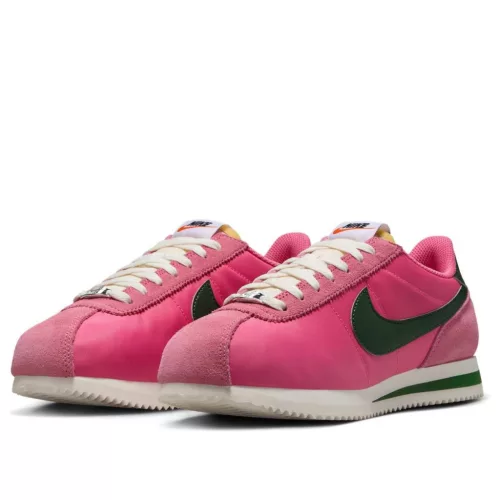 Nike Cortez TXT Pinksicle Sail White Fir (Women's) alacsony szárú sneaker – termékfotó, oldalnézet