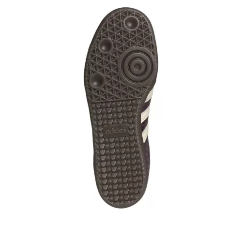 adidas Samba OG Snakeskin Maroon Cream White (Women's) alacsony szárú sneaker – termékfotó, oldalnézet