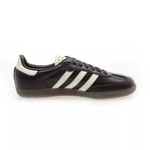 adidas Samba OG Basketweave Tongue Aurora Coffee Off White (Women's) női alacsony szárú utcai sneaker barna