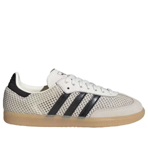 adidas Samba OG Off White Carbon Gold (Women's) alacsony szárú sneaker – termékfotó, oldalnézet