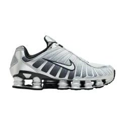 Nike Shox TL Metallic Silver alacsony szárú sneaker – termékfotó, oldalnézet