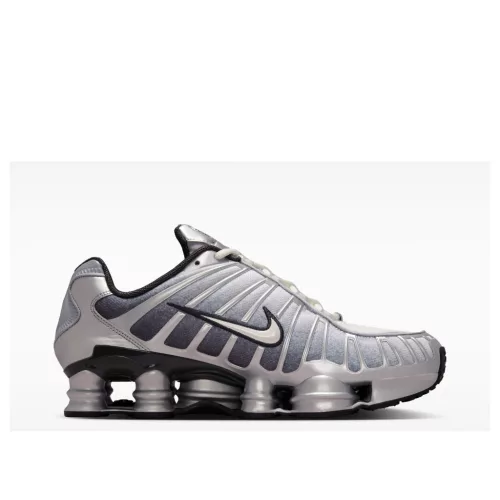 Nike Shox TL Metallic Silver alacsony szárú sneaker – termékfotó, oldalnézet