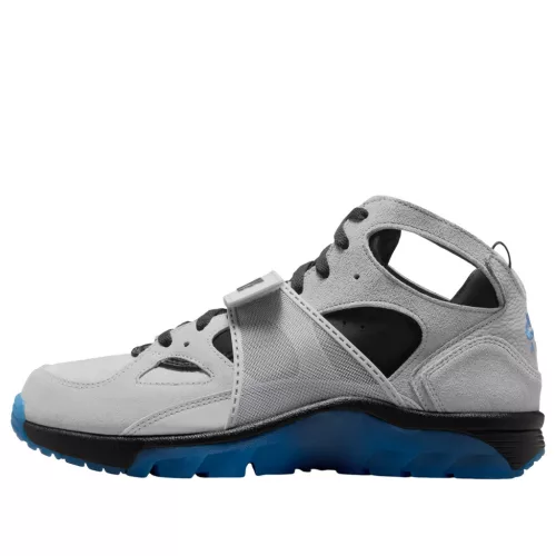 Nike Air Trainer Huarache Wolf Grey Star Blue alacsony szárú sneaker – termékfotó, oldalnézet