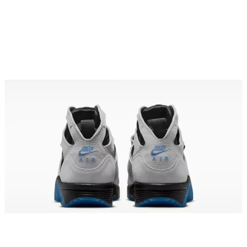 Nike Air Trainer Huarache Wolf Grey Star Blue alacsony szárú sneaker – termékfotó, oldalnézet