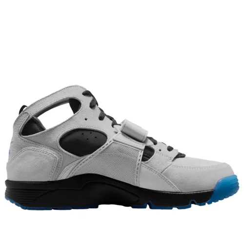 Nike Air Trainer Huarache Wolf Grey Star Blue alacsony szárú sneaker – termékfotó, oldalnézet
