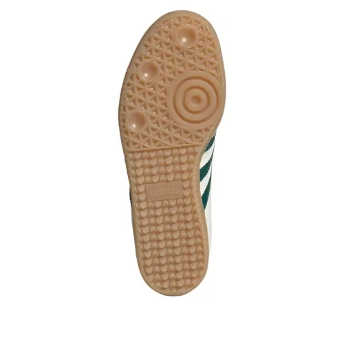 Adidas Samba Jane Off White Collegiate Green (Women's) alacsony szárú sneaker – termékfotó, oldalnézet