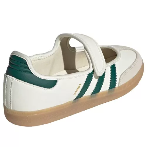 Adidas Samba Jane Off White Collegiate Green (Women's) alacsony szárú sneaker – termékfotó, oldalnézet