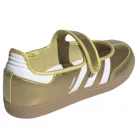 adidas Samba Jane Gold Metallic White (Women's) alacsony szárú sneaker – termékfotó, oldalnézet