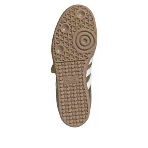 adidas Samba Jane Gold Metallic White (Women's) alacsony szárú sneaker – termékfotó, oldalnézet