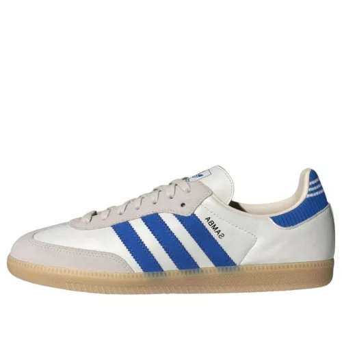 adidas Samba OG Cloud White Blue Gum alacsony szárú sneaker – termékfotó, oldalnézet