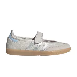 adidas Samba Jane Liberty London Chalk Pearl Silver (Women's) alacsony szárú sneaker – termékfotó, oldalnézet