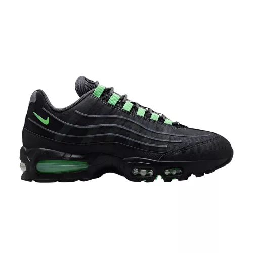 Nike Air Max 95 Big Bubble Iron Grey Illusion Green alacsony szárú sneaker – termékfotó, oldalnézet
