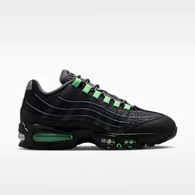 Nike Air Max 95 Big Bubble Iron Grey Illusion Green alacsony szárú sneaker – termékfotó, oldalnézet