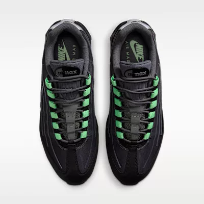 Nike Air Max 95 Big Bubble Iron Grey Illusion Green alacsony szárú sneaker – termékfotó, oldalnézet