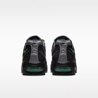 Nike Air Max 95 Big Bubble Iron Grey Illusion Green alacsony szárú sneaker – termékfotó, oldalnézet