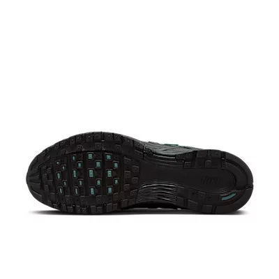 Nike P-6000 Black Mineral Slate férfi alacsony szárú utcai sneaker fekete