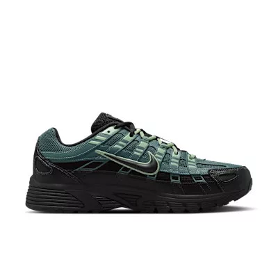 Nike P-6000 Black Mineral Slate férfi alacsony szárú utcai sneaker fekete
