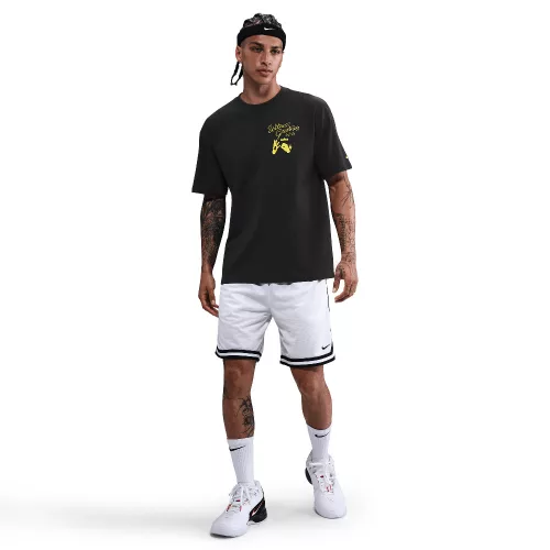LeBron "Uncharted" Men's Max90 Basketball T-Shirt Black – termékfotó, oldalnézet