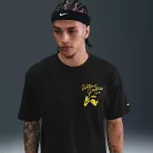 LeBron "Uncharted" Men's Max90 Basketball T-Shirt Black – termékfotó, oldalnézet