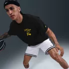 LeBron "Uncharted" Men's Max90 Basketball T-Shirt Black – termékfotó, oldalnézet