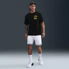 LeBron "Uncharted" Men's Max90 Basketball T-Shirt Black – termékfotó, oldalnézet