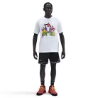 LeBron 'Heat Wave' Men's Basketball T-shirt White – termékfotó, oldalnézet