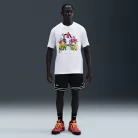 LeBron 'Heat Wave' Men's Basketball T-shirt White – termékfotó, oldalnézet