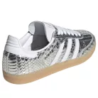 adidas Samba Patent Snakeskin Silver Metallic (Women's) alacsony szárú sneaker – termékfotó, oldalnézet