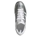 adidas Samba Patent Snakeskin Silver Metallic (Women's) alacsony szárú sneaker – termékfotó, oldalnézet