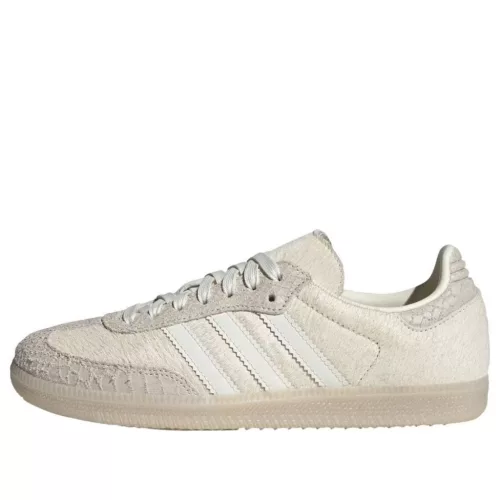 adidas Samba OG Off White Crystal Linen (Women's) női alacsony szárú utcai sneaker off white