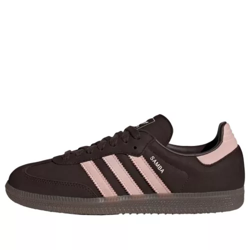 adidas Samba OG Aurora Coffee Sandy Pink (Women's) alacsony szárú sneaker – termékfotó, oldalnézet