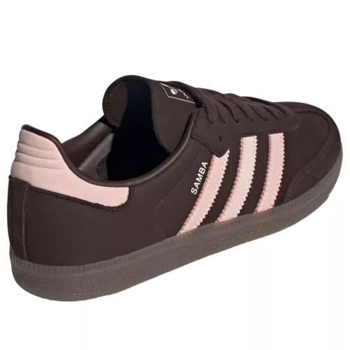 adidas Samba OG Aurora Coffee Sandy Pink (Women's) alacsony szárú sneaker – termékfotó, oldalnézet