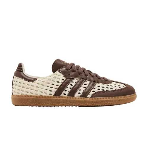adidas Samba OG Cream White Earth Strata (Women's) női alacsony szárú utcai sneaker krém fehér barna