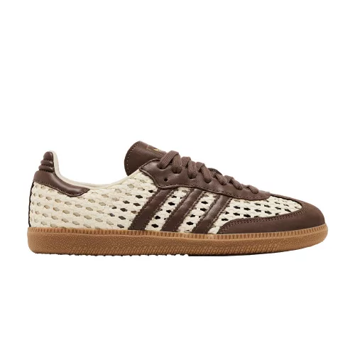 adidas Samba OG Cream White Earth Strata (Women's) női alacsony szárú utcai sneaker krém fehér barna