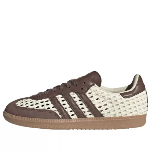adidas Samba OG Cream White Earth Strata (Women's) női alacsony szárú utcai sneaker krém fehér barna