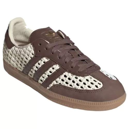adidas Samba OG Cream White Earth Strata (Women's) női alacsony szárú utcai sneaker krém fehér barna