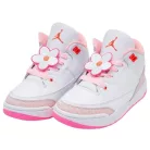 Jordan 3 Retro Spring Flowers (GS) alacsony szárú sneaker – termékfotó, oldalnézet