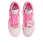 Air Jordan 1 Low SE Pink Bloom (GS) gyerek alacsony szárú utcai sneaker rózsaszín