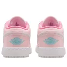 Air Jordan 1 Low SE Pink Bloom (GS) gyerek alacsony szárú utcai sneaker rózsaszín
