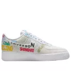 Nike Air Force 1 Low World Tour White alacsony szárú sneaker – termékfotó, oldalnézet