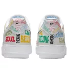 Nike Air Force 1 Low World Tour White alacsony szárú sneaker – termékfotó, oldalnézet