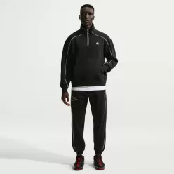   Nike Air Men's Fleece Quarter-Zip Top Black férfi pulóver fekete