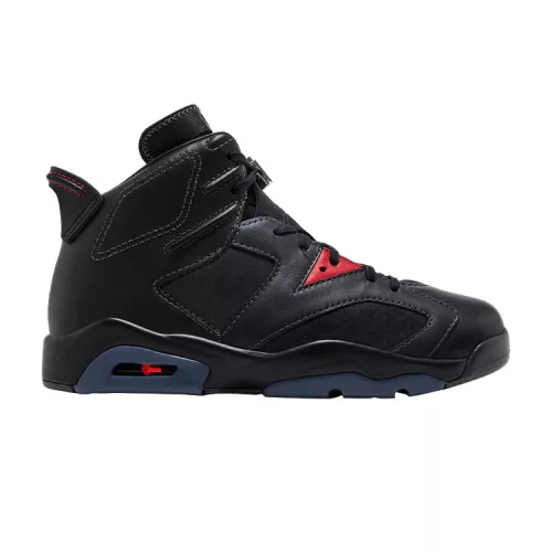 Jordan 6 Retro Bin23 férfi magas szárú kosárlabdacipő fekete