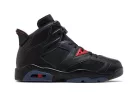 Jordan 6 Retro Bin23 férfi magas szárú kosárlabdacipő fekete
