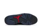 Jordan 6 Retro Bin23 férfi magas szárú kosárlabdacipő fekete