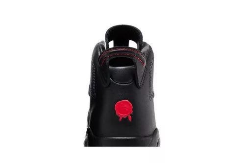 Jordan 6 Retro Bin23 férfi magas szárú kosárlabdacipő fekete
