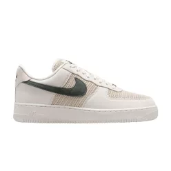 Nike Air Force 1 '07 LV8 'Phantom Cream II Metallic Silver Dark Smoke Grey' alacsony szárú sneaker – termékfotó, oldalnézet