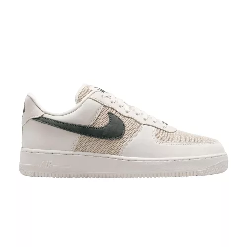 Nike Air Force 1 '07 LV8 'Phantom Cream II Metallic Silver Dark Smoke Grey' alacsony szárú sneaker – termékfotó, oldalnézet