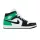 Air Jordan 1 Mid SE Lucky Green férfi közepes szárú utcai sneaker fehér zöld sárga fekete