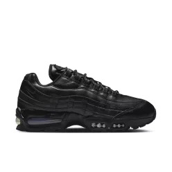Nike Air Max 95 QS Big Bubble Black Leather alacsony szárú sneaker – termékfotó, oldalnézet